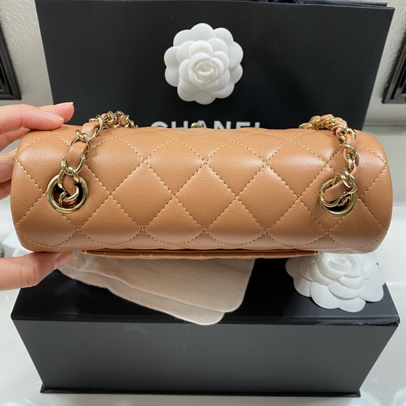 SOLD NEW Chanel Carmel Mini Rectangle - Picture 6 of 11